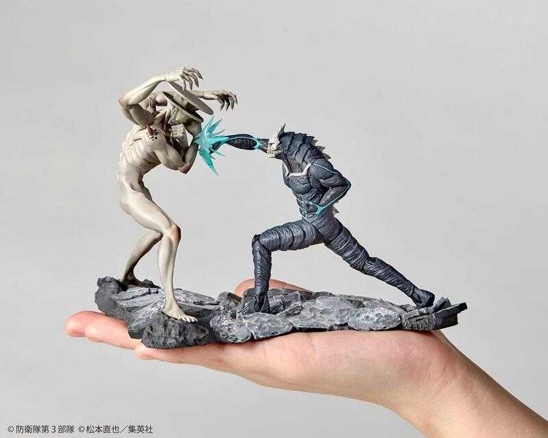 【台中金曜】25年1月 海洋堂 KD094 怪獸8號 怪獸8號 vs 怪獸9號 1:18 雕像 免訂金【已截止】