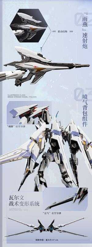 【台中金曜】25年第二季 MOSHOW 代理版 模壽 卓越級·解限機·矛隼 標準型 23cm【已截止】