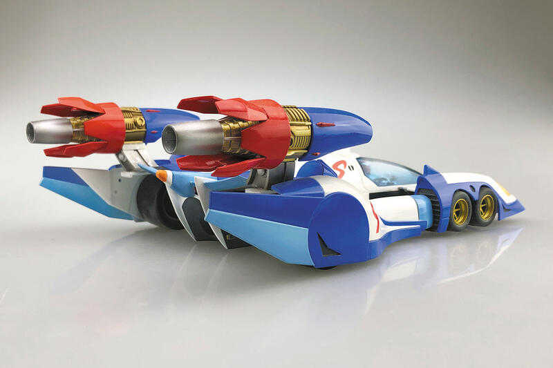 【台中金曜】25年8月 青島 組裝模型 1/24 閃電霹靂車 超級阿斯拉AKF-0 二段推進器模式 【已截止】