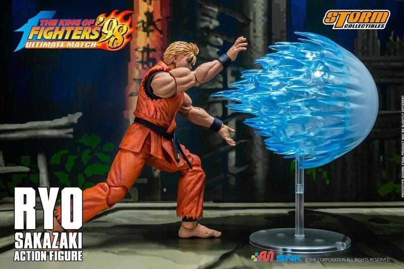 【台中金曜】店鋪現貨 不挑盒況 Storm Toys 1/12 KOF 拳皇98 Ryo 阪崎亮 坂崎獠