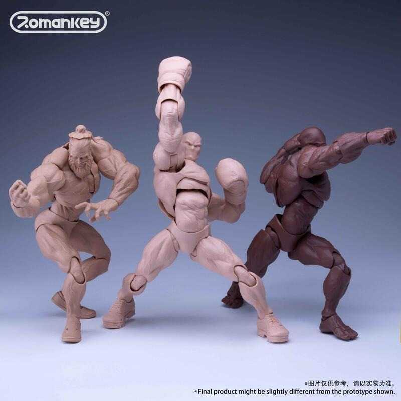 【台中金曜】25年第四季 Romankey超可動男素體 1/12 大塊頭 Big Guy UMS003【已截止】