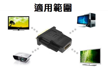 #398 DVI公 24+1 轉 HDMI母 轉接頭 高畫質影像 高解析 數位訊號 高品質 傳輸 高清轉換頭【愛尚生活】