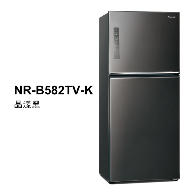 國際580L雙門無邊框鋼板系列冰箱 NR-B582TV
