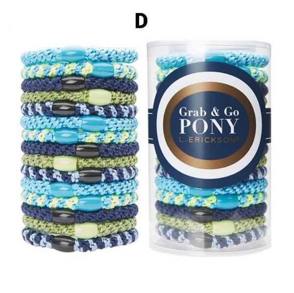 下單前先詢問.【女王精品】美國L. ERICKSON 彈力髮圈 髮圈屆愛馬仕