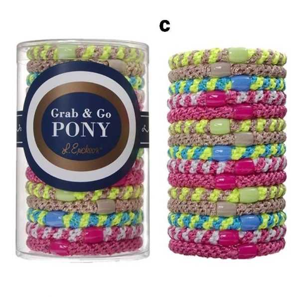 下單前先詢問.【女王精品】美國L. ERICKSON 彈力髮圈 髮圈屆愛馬仕