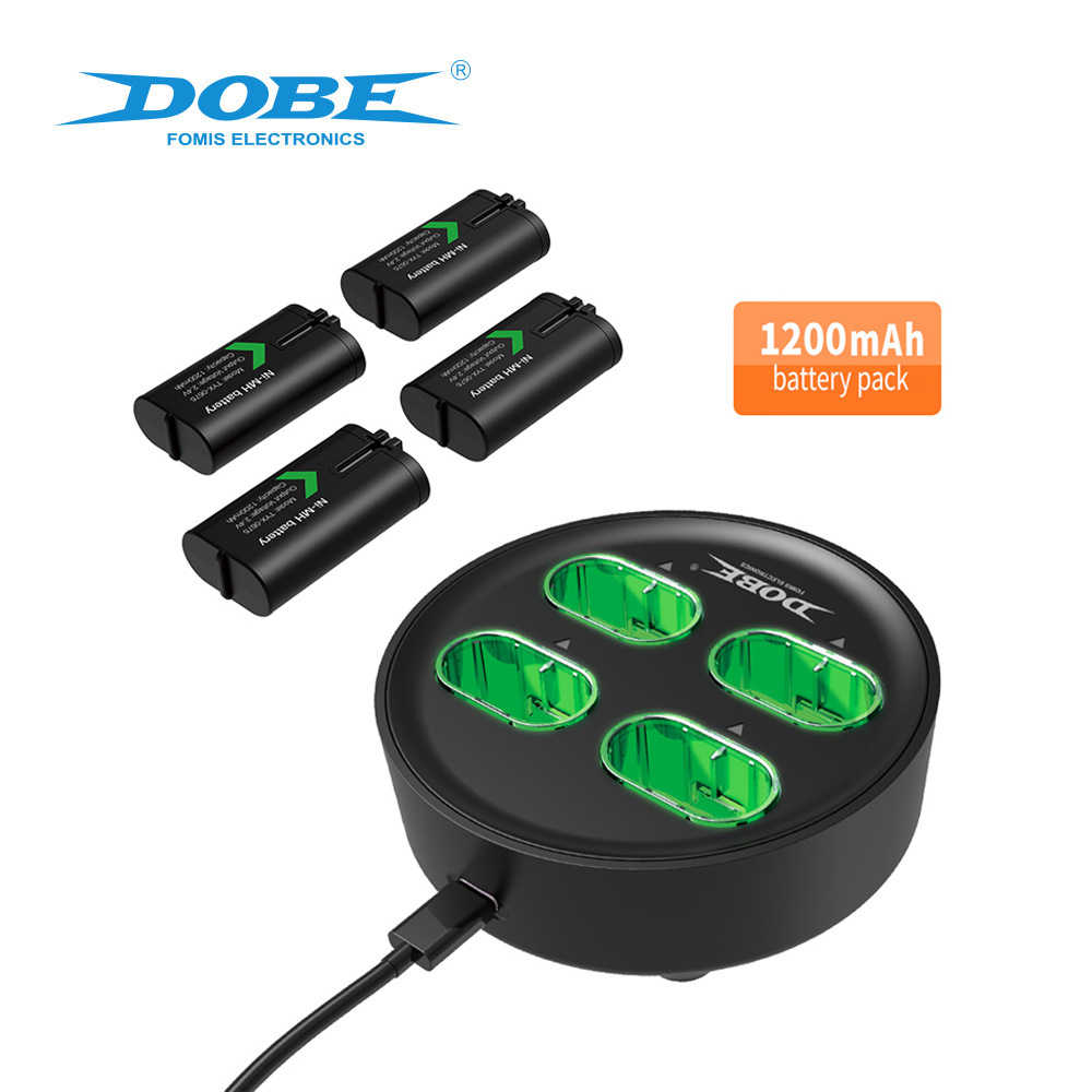 現貨 Xbox Series X/S 四電池座充組 DOBE 過流短路保護 充電器 充電座 指示燈設計 手把電池