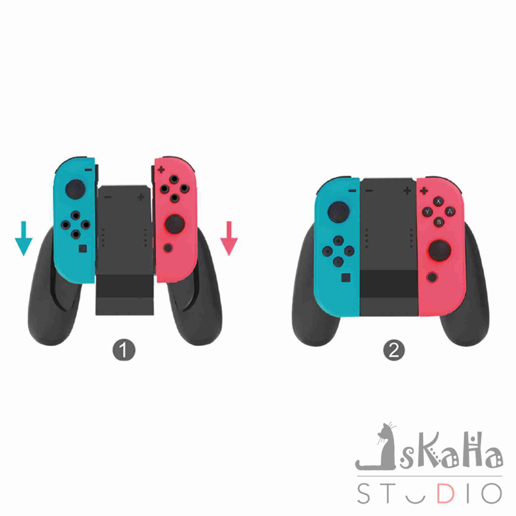 現貨ns 手把充電器dobe Joy Con 快速充電充電握把充電座指示燈設計switch Kaha Studio 線上購物 有閑娛樂電商