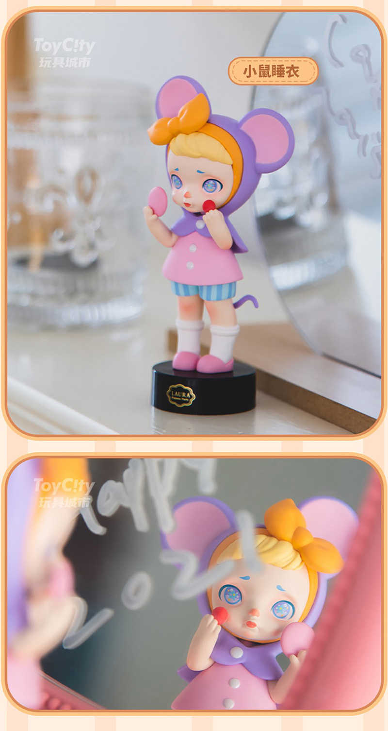 預訂65折。暫定7月出貨《Laura勞拉睡衣派對盲盒》零售¥59個。一套12個。一箱144個_210705_6