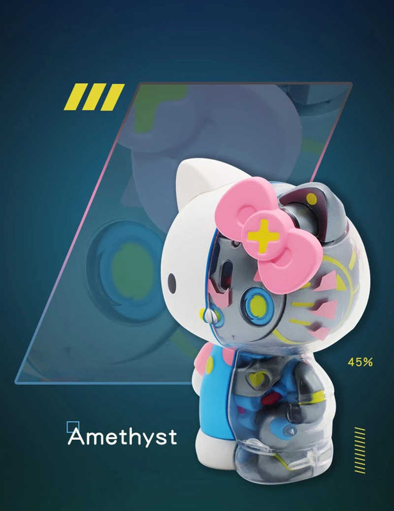 現貨65折🔥【LamToy-HELLO KITTY半机械系列】零售¥69個。一盒6個。一箱20盒_210525_6