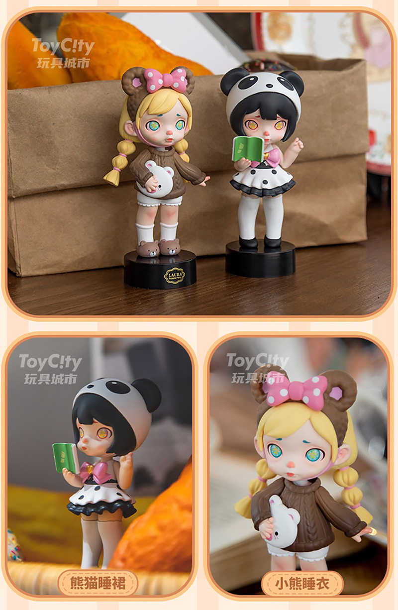 預訂65折。暫定7月出貨《Laura勞拉睡衣派對盲盒》零售¥59個。一套12個。一箱144個_210705_9