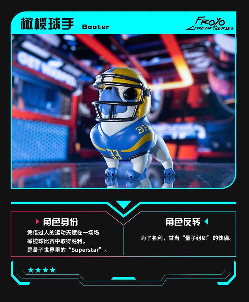 現貨65折【Toycity量子狗職業系列盲盒】零售¥59個。一盒12個。一套12盒(共144)_210518_12