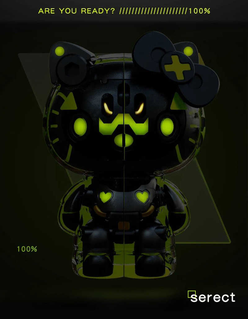 現貨65折🔥【LamToy-HELLO KITTY半机械系列】零售¥69個。一盒6個。一箱20盒_210525_10