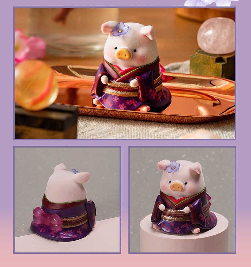 現貨85折【LuLu櫻花豬2代-花見花開系列盲盒】¥78個;6個盒;16盒箱(96個)_210505_10