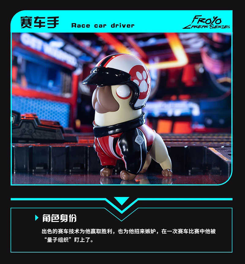 現貨65折【Toycity量子狗職業系列盲盒】零售¥59個。一盒12個。一套12盒(共144)_210518_11