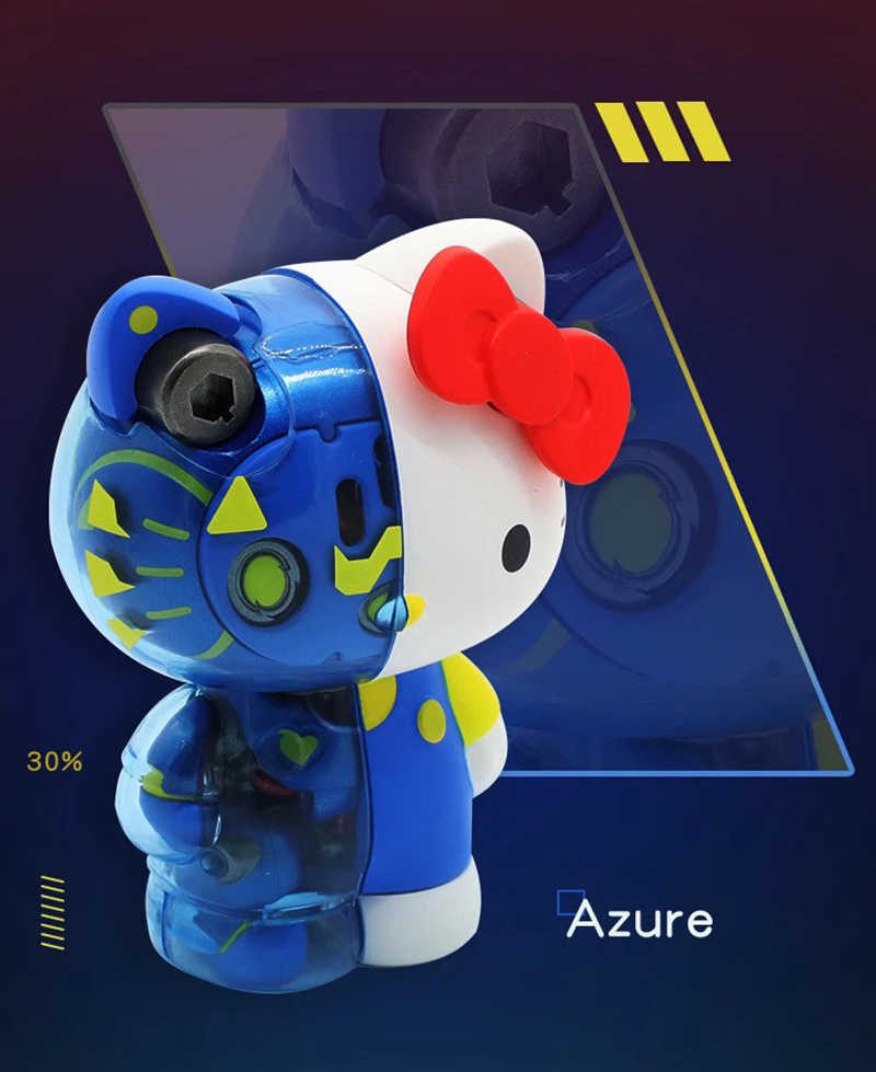 現貨65折🔥【LamToy-HELLO KITTY半机械系列】零售¥69個。一盒6個。一箱20盒_210525_5