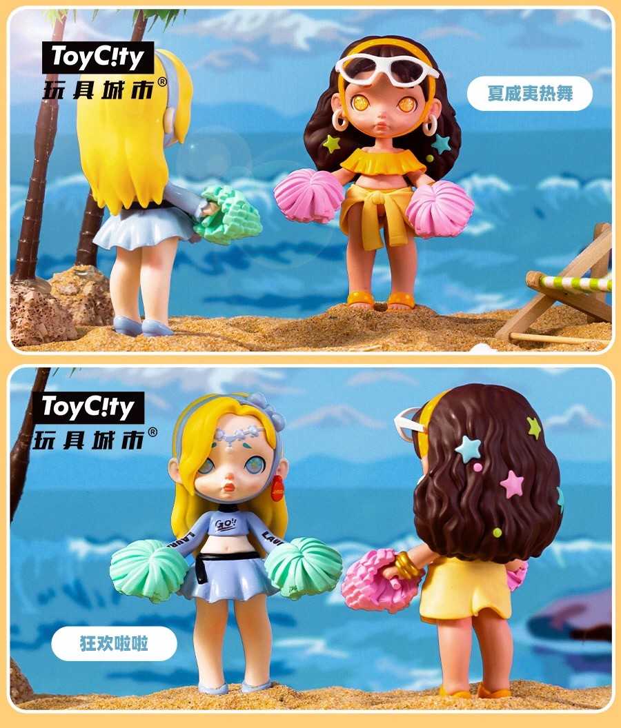 【新品65折。9月初】 勞拉泳池大作戰系列盲盒;¥5912個12盒:共144個_210817_5