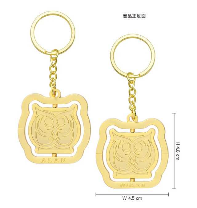 YUME動漫【莉可麗絲 大造型旋轉鑰匙圈】B款 機關 周邊 木棉花精品