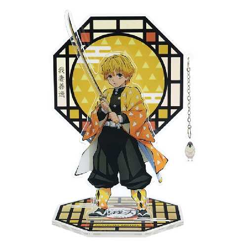 YUME動漫【鬼滅之刃 壓克力墜飾立牌組】 C款 善逸 周邊 木棉花精品
