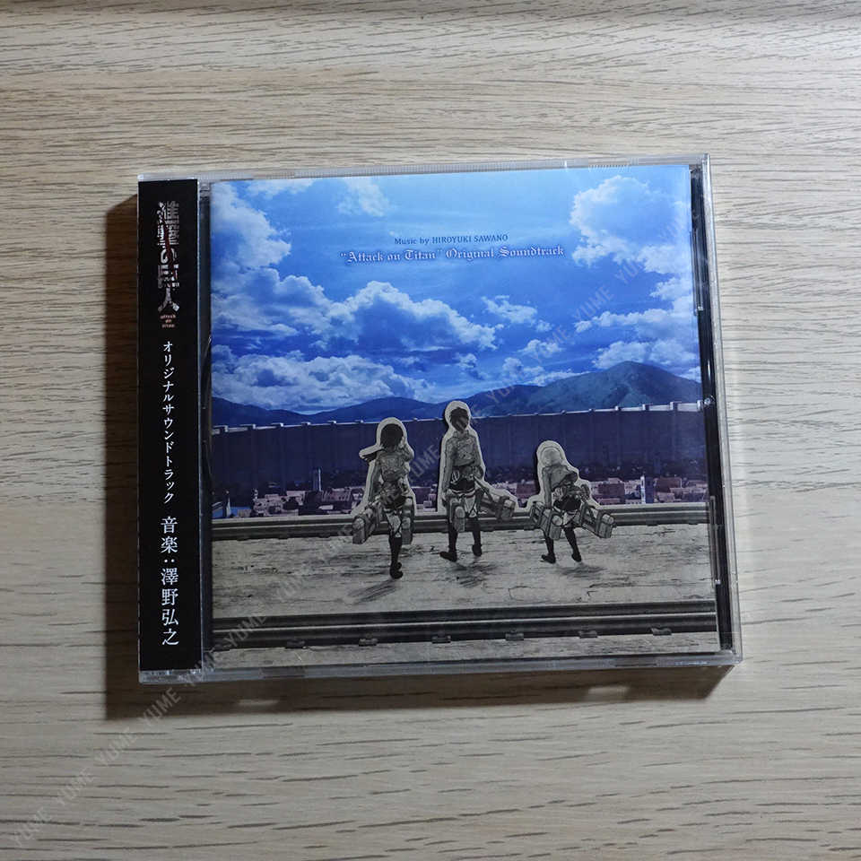 YUME動漫【進擊的巨人 Season 1 原聲帶】 CD [通常盤] OST (日版現貨)