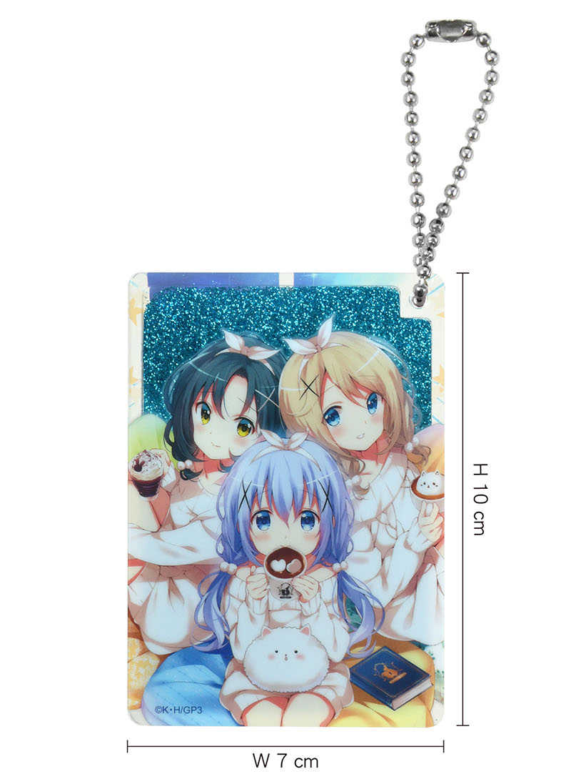 YUME動漫【請問您今天要來點兔子嗎？ 流沙壓克力牌】A款 周邊 木棉花精品