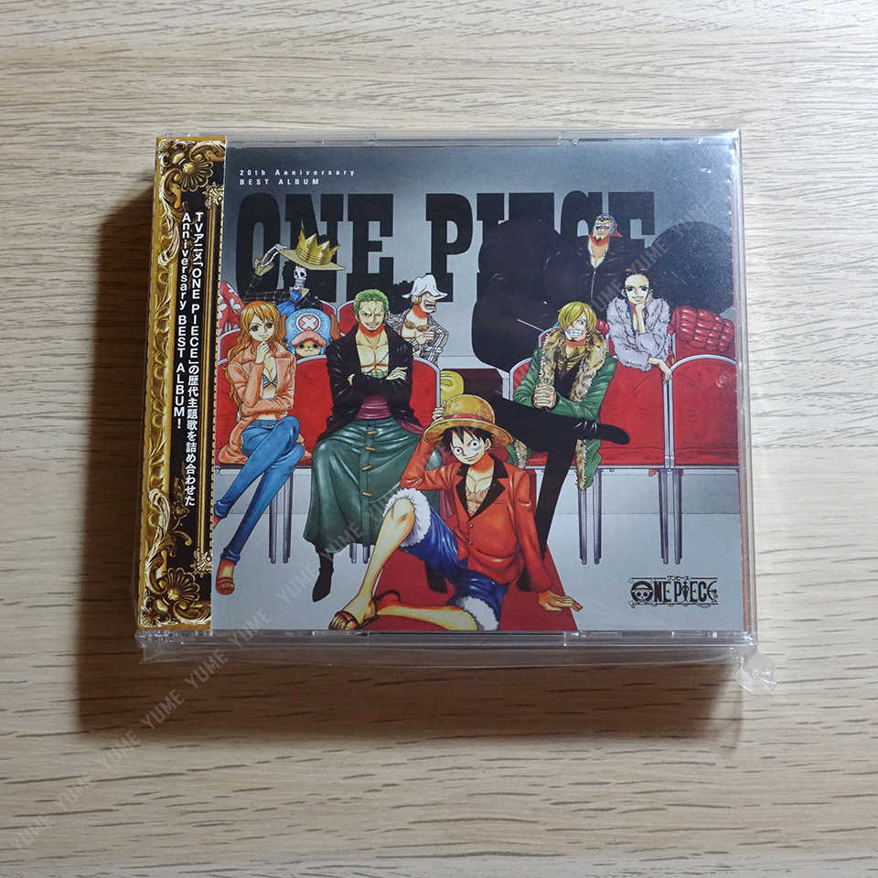 YUME動漫【ONE PIECE 航海王20周年 BEST ALBUM】 3CD [通常盤] 海賊王 原聲帶 (日版現貨