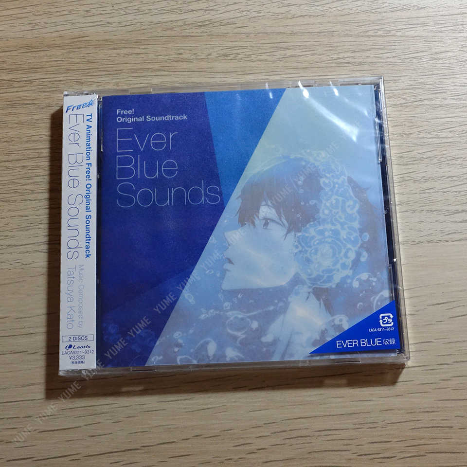 YUME動漫【Free! 男子游泳部 Ever Blue Sounds】 2CD 原聲帶 OST (日版現貨)