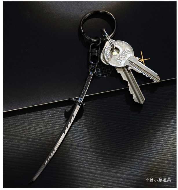 YUME動漫【鬼滅之刃 日輪刀鑰匙圈】G款 炭治郎 周邊 木棉花精品