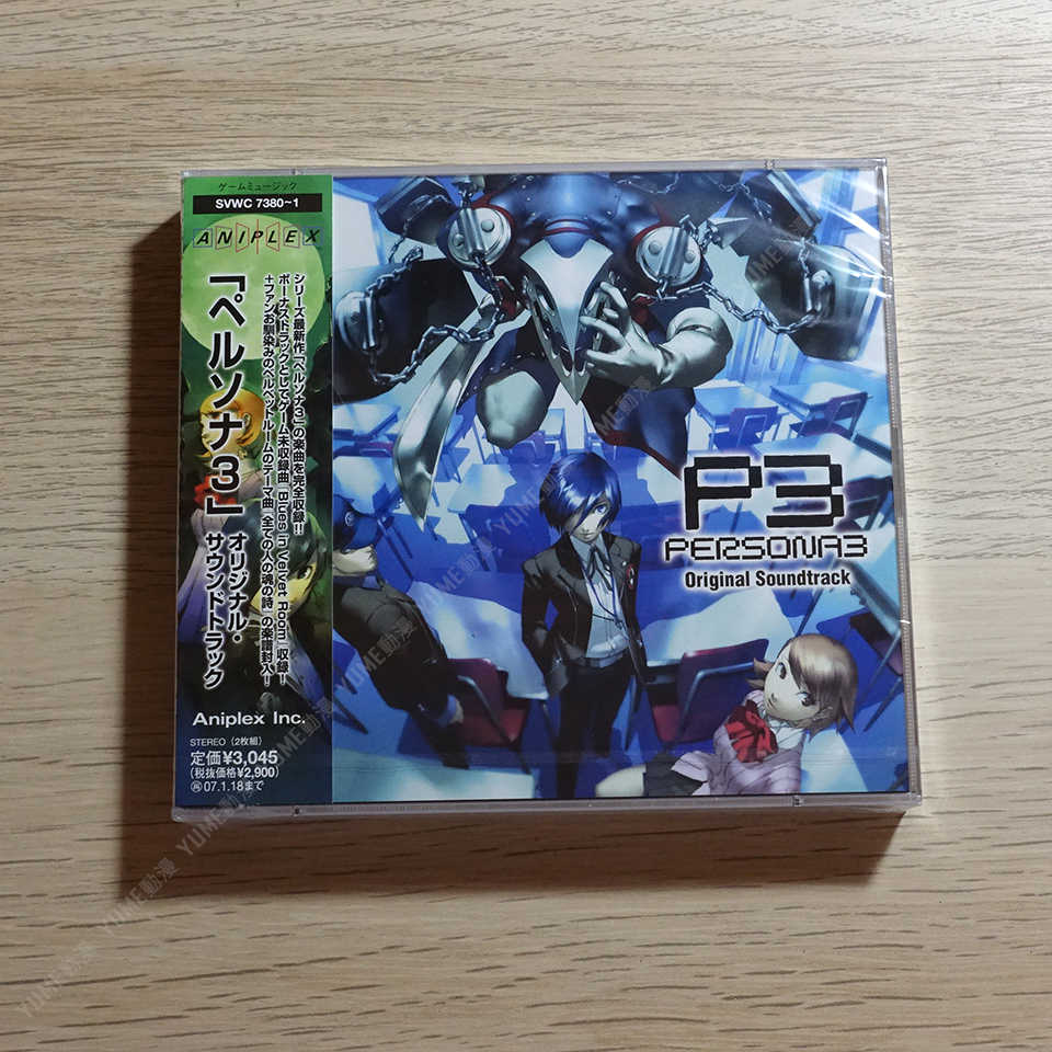 YUME動漫【女神異聞錄3 原聲帶】 2CD OST (日版現貨)