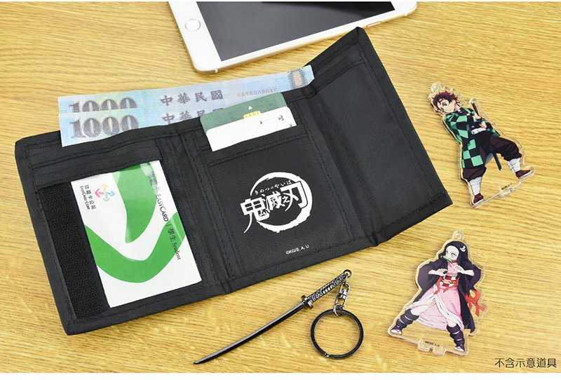 YUME動漫【鬼滅之刃 輕便機能運動短夾】A款 禰豆子 周邊 木棉花精品