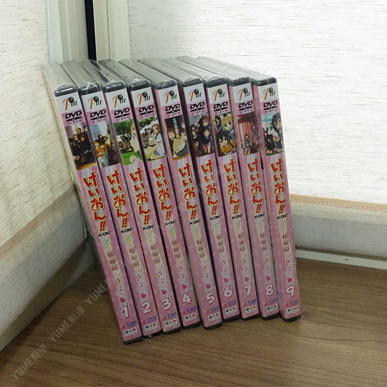 YUME動漫【K-ON！！ 輕音部】 9DVD (1-24話+番外3話) 第二季 整套 普威爾正版