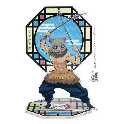 YUME動漫【鬼滅之刃 壓克力墜飾立牌組】 D款 伊之助 周邊 木棉花精品