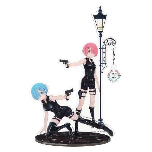 YUME動漫【Re:從零開始的異世界生活 壓克力墜飾立牌組】 D款 拉姆 雷姆 周邊 木棉花精品