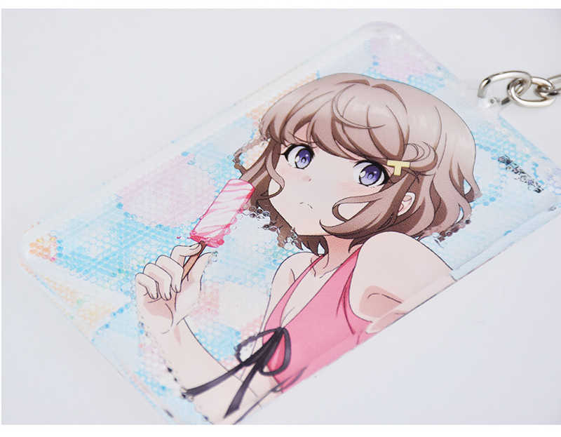 YUME動漫【青春豬頭少年 3D光柵壓克力鑰匙圈】B款 朋繪 周邊 木棉花精品