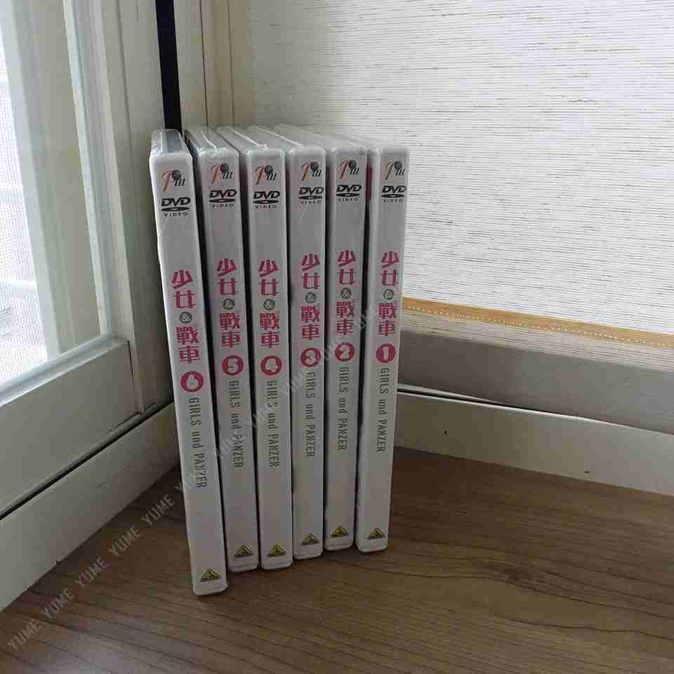 YUME動漫【少女與戰車】 DVD 整套 1-12話 普威爾正版