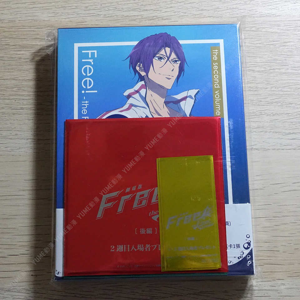 Free! 男子游泳部The Final Stroke 後篇】 DVD 劇場版采昌正版贈限量杯