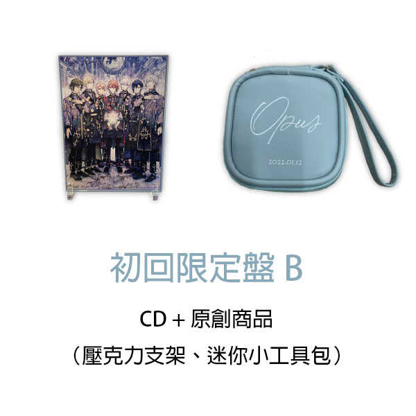 YUME動漫【IDOLiSH7 2nd Album Opus】 CD [初回限定盤] 偶像星願 (日版代購)