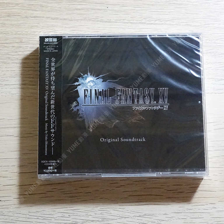 YUME動漫【FINAL FANTASY XV 原聲帶】 4CD 太空戰士 FF15 OST (日版代購)