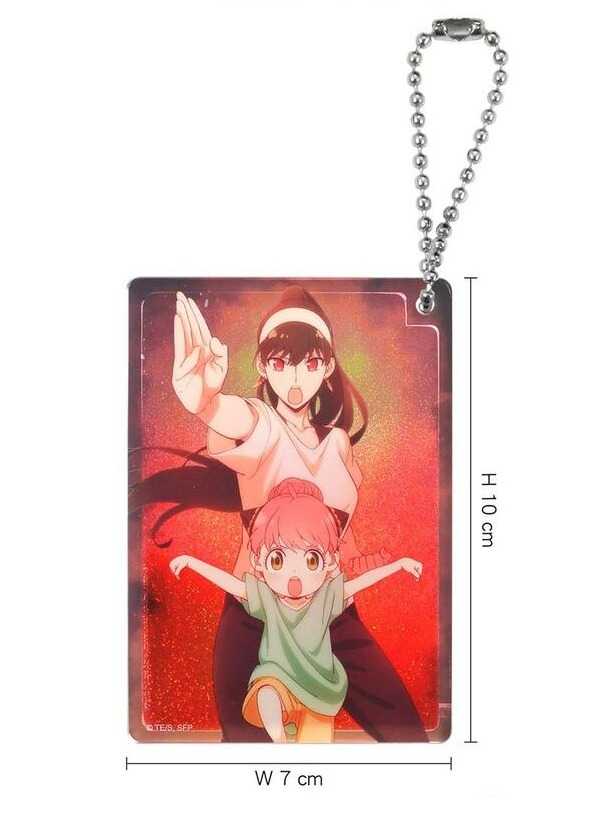 YUME動漫【間諜家家酒 流沙壓克力牌】A款 周邊 木棉花精品