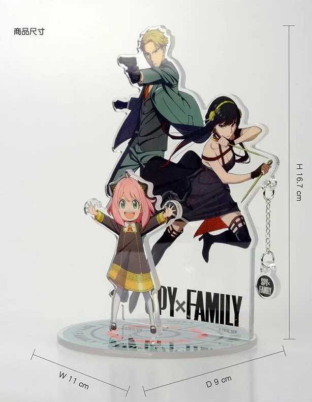 YUME動漫【間諜家家酒 壓克力墜飾立牌組】 A款 SPY×FAMILY 周邊 木棉花精品