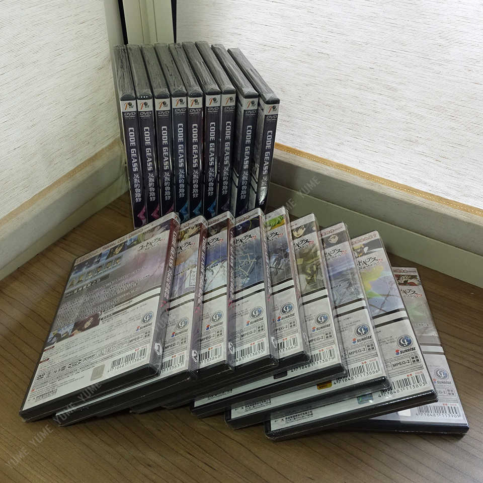 YUME動漫【CODE GEASS 反叛的魯路修】 18DVD (全25話) TV版第一季+第二季普威爾正版- YUME動漫社| 購物橘子