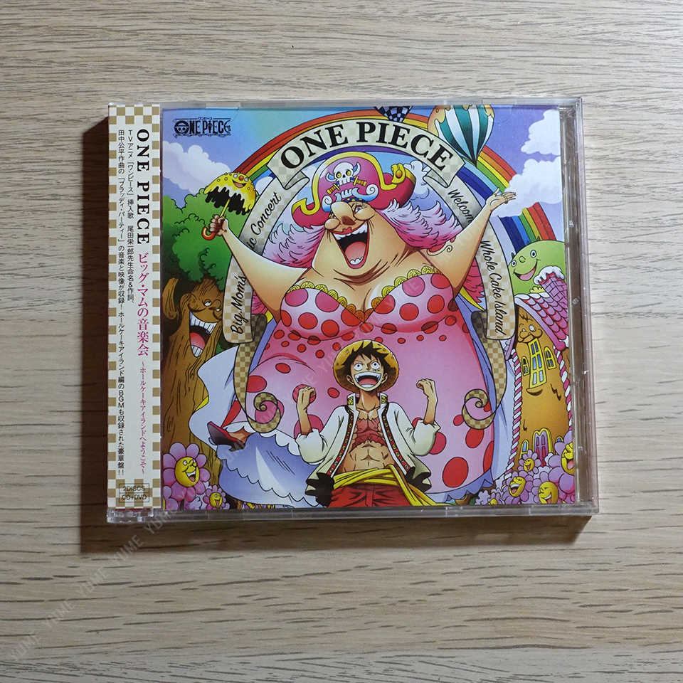 【航海王 Big Mom 歡迎光臨蛋糕島音樂會】 CD+DVD [通常盤] ONE PIECE 海賊王 (日版代購)