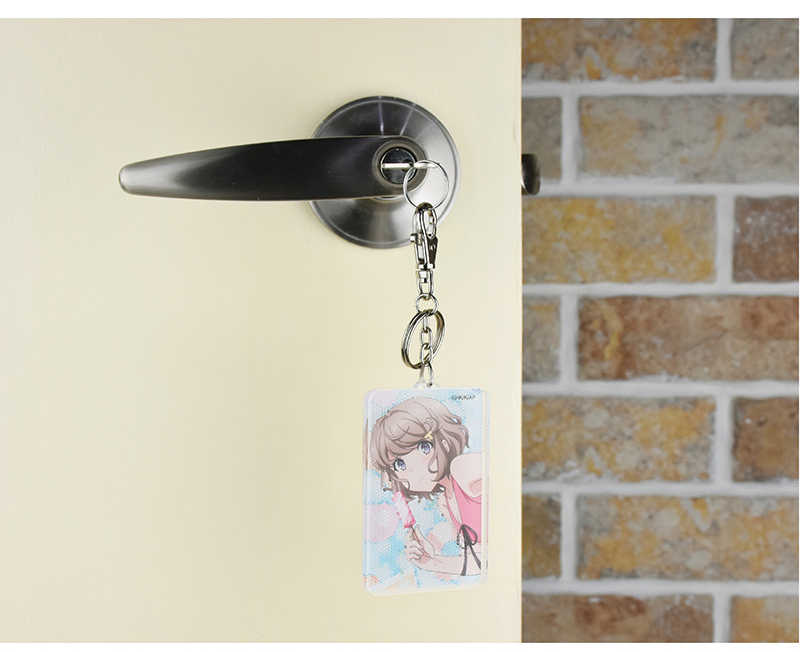 YUME動漫【青春豬頭少年 3D光柵壓克力鑰匙圈】B款 朋繪 周邊 木棉花精品