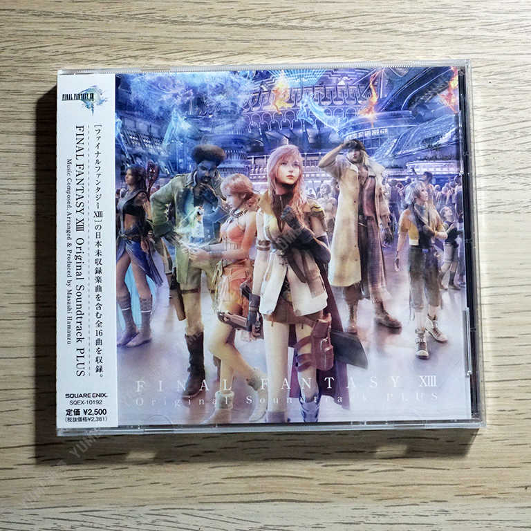 【FINAL FANTASY XIII 原聲帶 -PLUS-】 4CD 太空戰士 FF13 OST (日版代購)