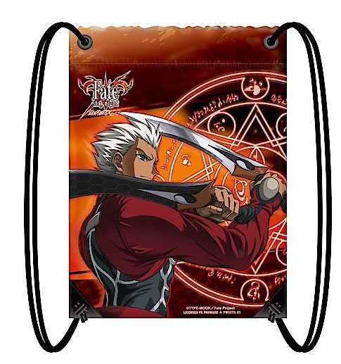 YUME動漫【Fate / stay night 輕便束口後背包】 (3) 命運停駐之夜 周邊 普威爾精品