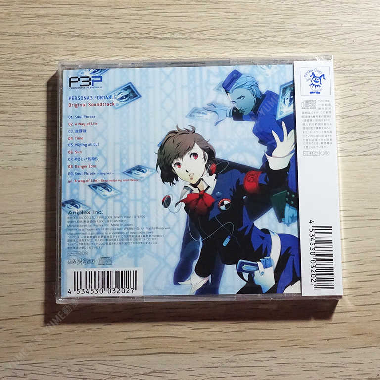 YUME動漫【女神異聞錄3 攜帶版 原聲帶】 CD OST (日版代購)