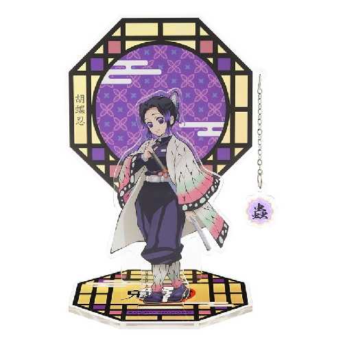 YUME動漫【鬼滅之刃 壓克力墜飾立牌組】 F款 蟲柱 蝴蝶忍 周邊 木棉花精品