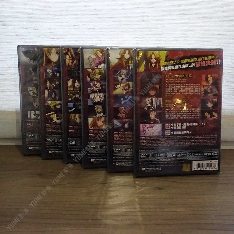 YUME動漫【織田信奈的野望】 6DVD (全1-12話) 整套 普威爾正版