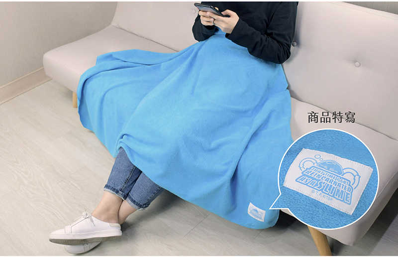 YUME動漫【關於我轉生變成史萊姆這檔事 隨身薄毯】 A款 周邊 木棉花精品