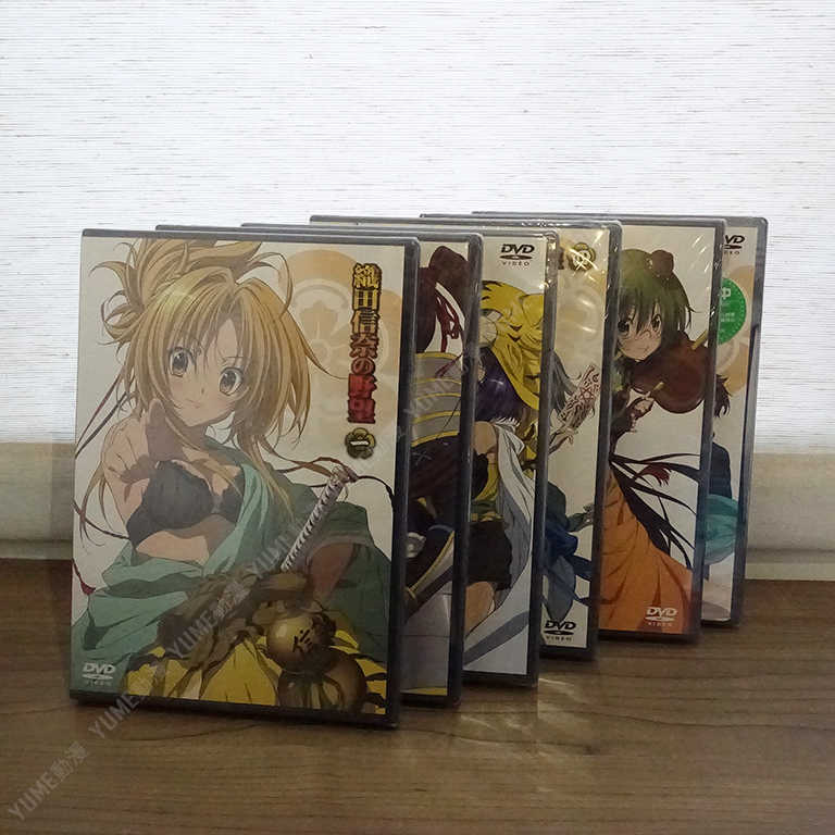 YUME動漫【織田信奈的野望】 6DVD (全1-12話) 整套 普威爾正版