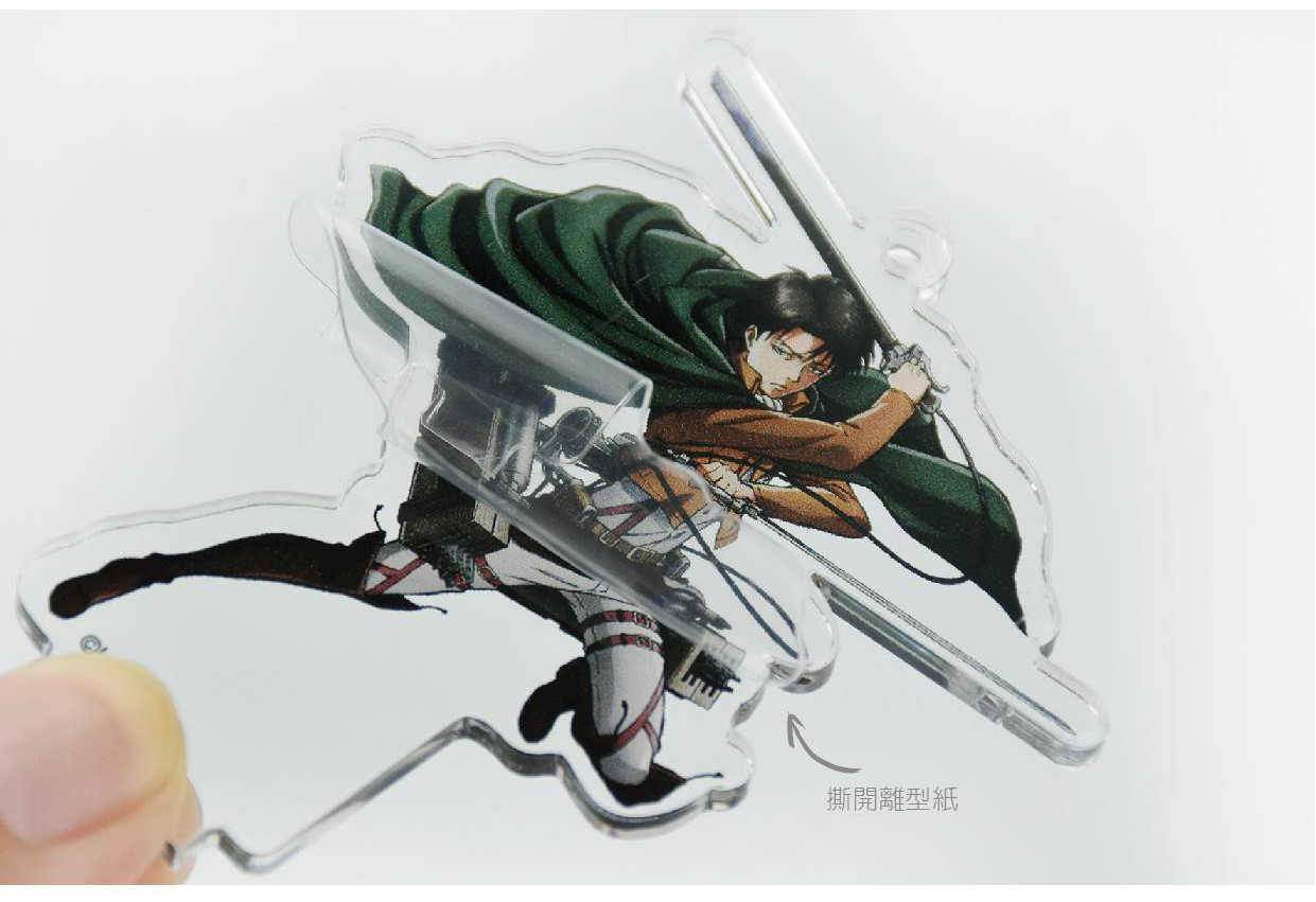 YUME動漫【進擊的巨人 壓克力造型立牌】 B款 里維 周邊 木棉花精品